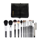 [✈️KOREA] Piccasso - Medium Black Fourteen kinds Makeup Brush Set