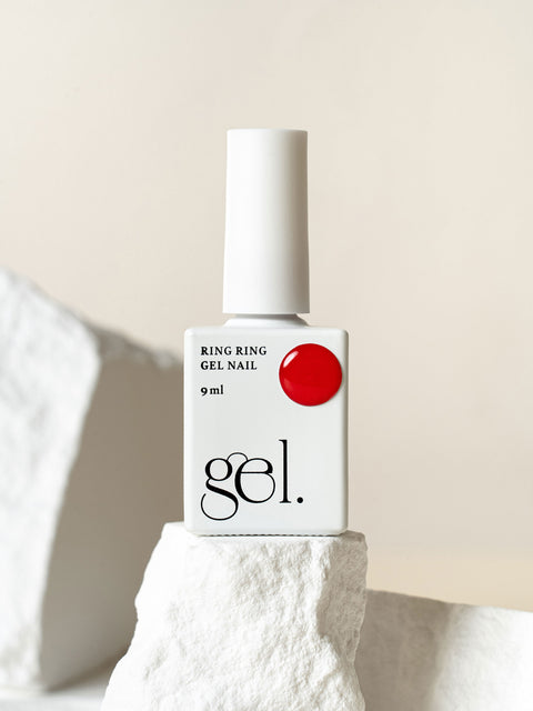 [✈️KOREA] Daiso - Ring Ring One-Step Gel Nail 9 ml Urban Red
