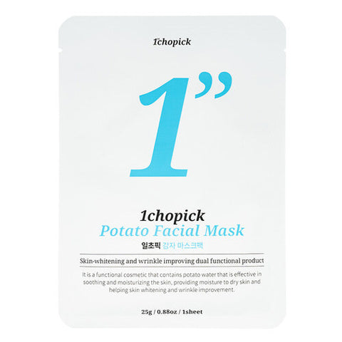 [✈️KOREA] 1chopick - Potato Mask Pack Set(5 sheets received)