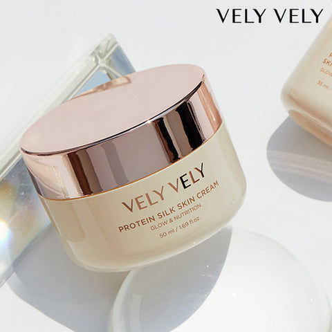 [✈️KOREA] VelyVely - Protein Silk Skin Cream