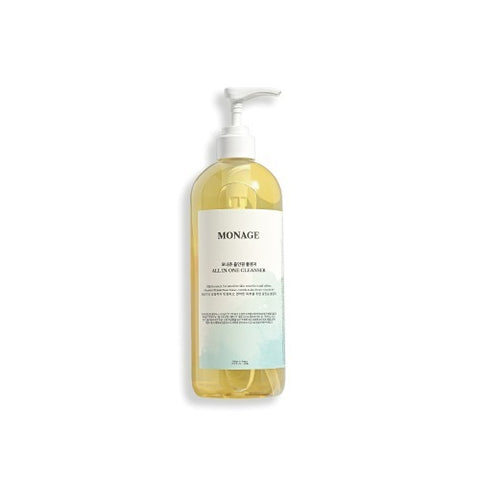 [✈️KOREA] Monage - Vegetarian low-acid All-in-One Cleaner Pro Shampoo & Body Wash