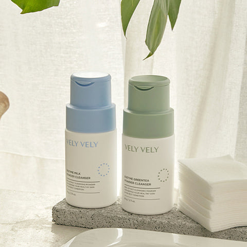 [✈️KOREA] VelyVely - Enzyme Green Tea Powder Cleanser