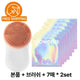 [✈️KOREA] Gloworks - SET 3 (4D Motion Vibration Beauty Device+cleansing brush+Philips Ambient Silk Pad 7 sheets *2set (14 sheets))