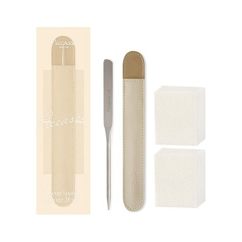 [✈️KOREA] PiccassoXHamgyeongssik - makeup Spatula Planning Set(+spungee2p)