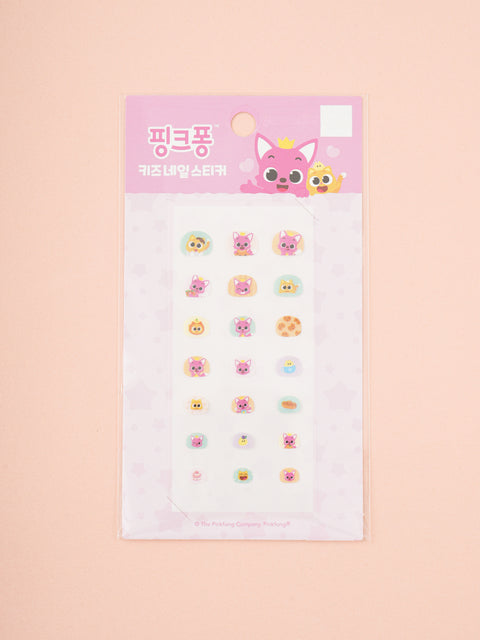 [✈️KOREA] Daiso - Pinkfong Baby Shark Kids Nail Stickers