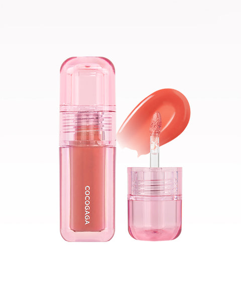 [✈️KOREA] Daiso - [Eunice Lim Seo-won PICK] Nyan Jelly Glow Tint (01 Apricot Jelly) (Cocokaga by Forencos)