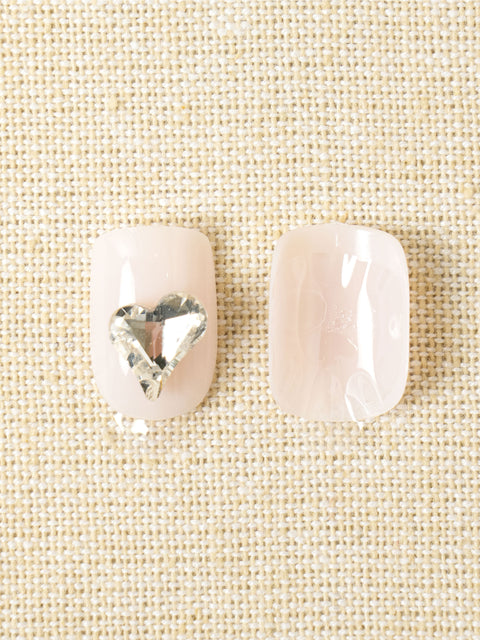 [✈️KOREA] Daiso - Too Cool For School Real Wear Nail Tip Round Square Pristine