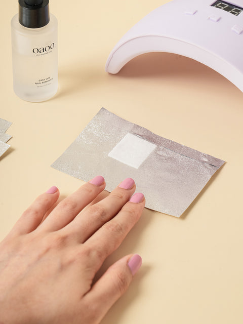 [✈️KOREA] Daiso - Gel Nail Polish Removal Foil Pads 12pcs