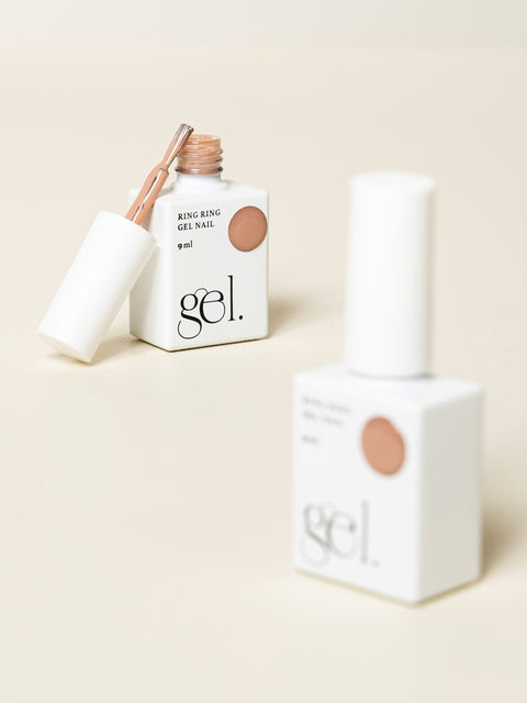 [✈️KOREA] Daiso - Ring Ring One-Step Gel Nail 9 ml Mocha Beige