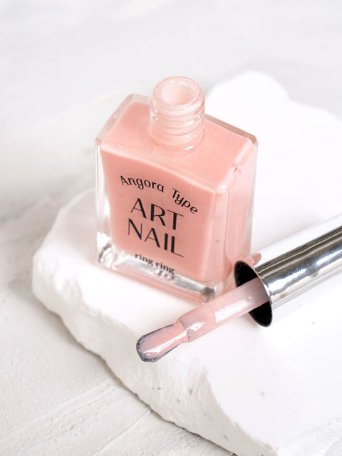 [✈️KOREA] Daiso - Ring Ring Art Nail 13 ml Angora Peach
