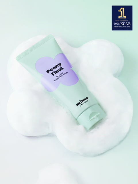 [✈️KOREA] Daiso - [Mildly Alkaline Foam] Mimo by Mamonde Peony-Tinol Trouble Cleansing Foam 120 ml (Amorepacific)