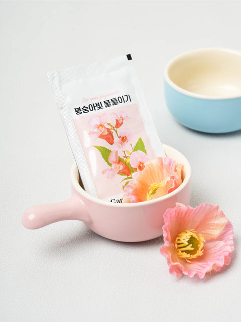 [✈️KOREA] Daiso - Balsam Flower Dyeing Kit