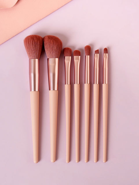 [✈️KOREA] Daiso - Makeup Brush Pouch 7-Piece Set