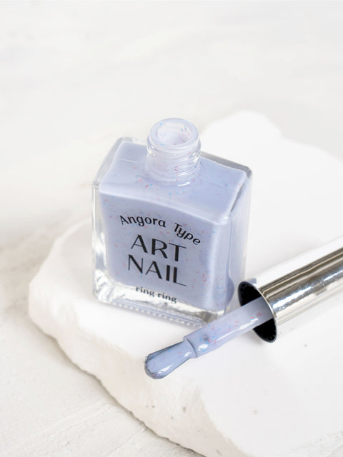 [✈️KOREA] Daiso - Ring Ring Art Nail 13 ml Angora Purple