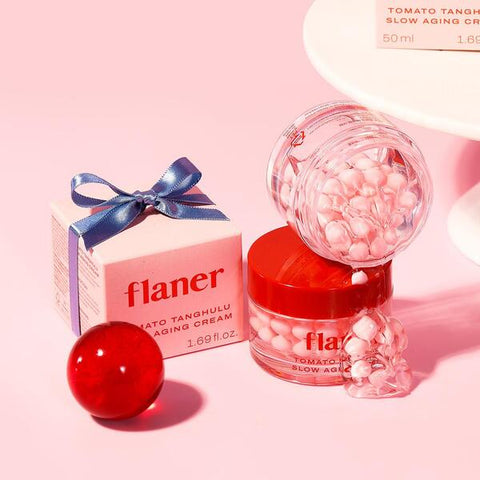 [✈️KOREA] Flaner - Tomato Tanghulu Slow Aging Cream