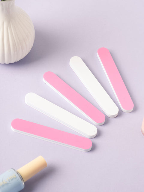 [✈️KOREA] Daiso - Mini Nail Buffer 5pcs