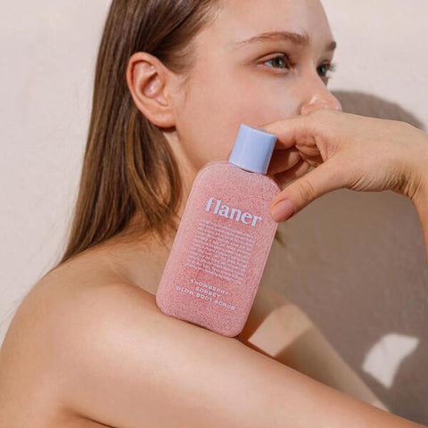 [✈️KOREA] Flaner - Snowberry Sorbet Glow Body Scrub SNOWBERRY SORBET GLOW BODY SCRUB