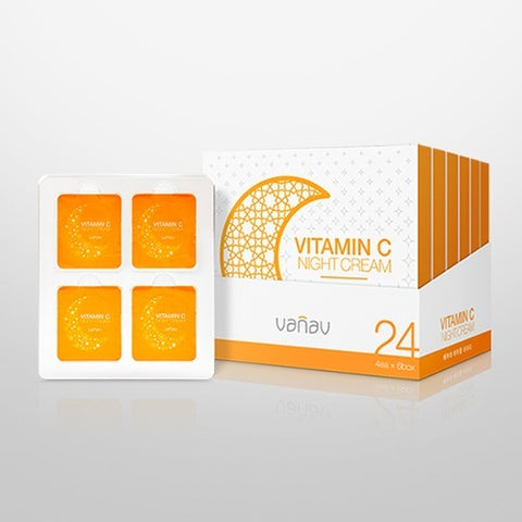 [✈️KOREA] Vanav - VitaminC Night Cream Set(24-day supply)