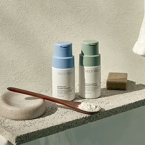 [✈️KOREA] VelyVely - Enzyme Green Tea Powder Cleanser