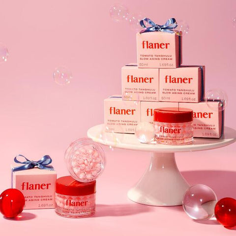 [✈️KOREA] Flaner - Tomato Tanghulu Slow Aging Cream