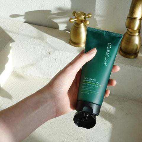 [✈️KOREA] CCLIM GLAM - Cica Regain Cleansing Gel Foam