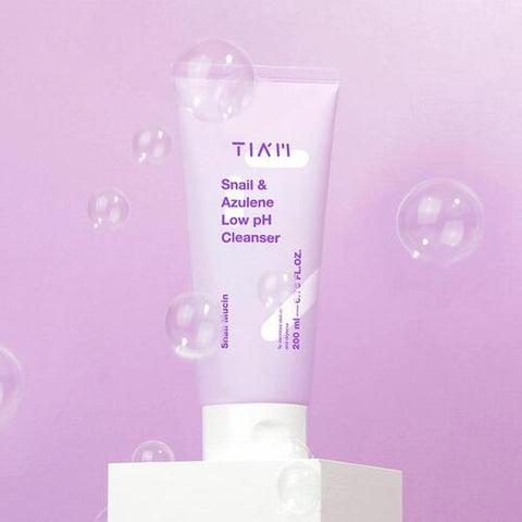 [✈️KOREA] TIAM - Snail&Azulen Acidic Cleanser