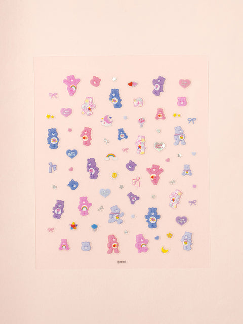 [✈️KOREA] Daiso - Care Bears Nail Stickers