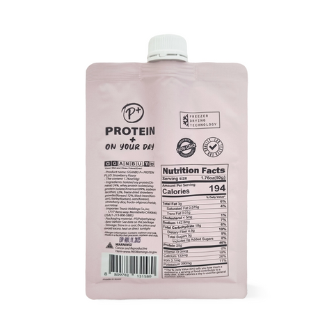 [SALE] Gganbu - P+ Protein + On Your Day Whey Protein Shake Pouch (2 flavors)