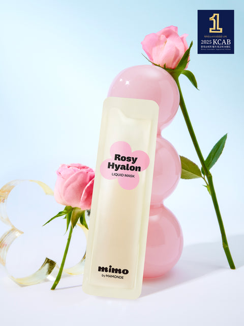 [✈️KOREA] Daiso - Mimo by Mamonde Rosy-Hyalon Liquid Mask 2 ml 6 pieces (Amorepacific)