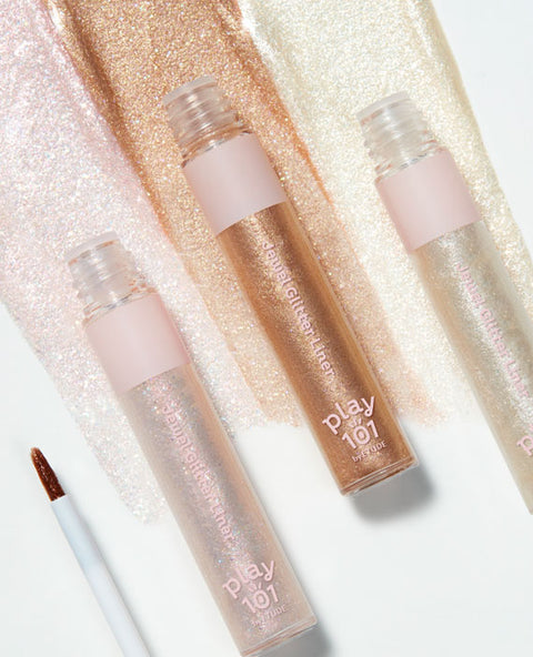 [✈️KOREA] Daiso - [No. 01 Twinkling Tear Fairy] Play 101 by Etude Jewel Glitter Liner
